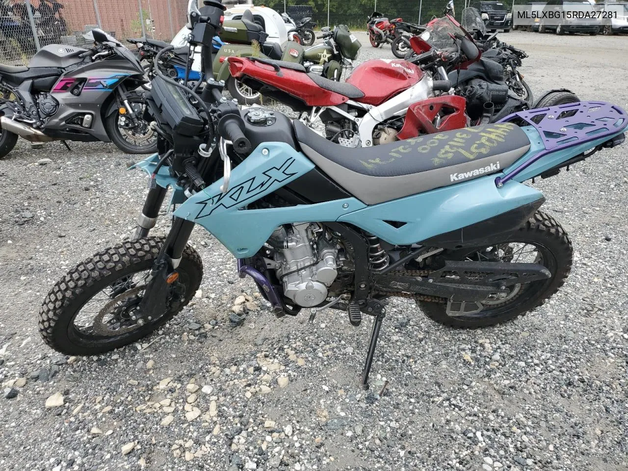 2024 Kawasaki Klx300 S VIN: ML5LXBG15RDA27281 Lot: 69138354