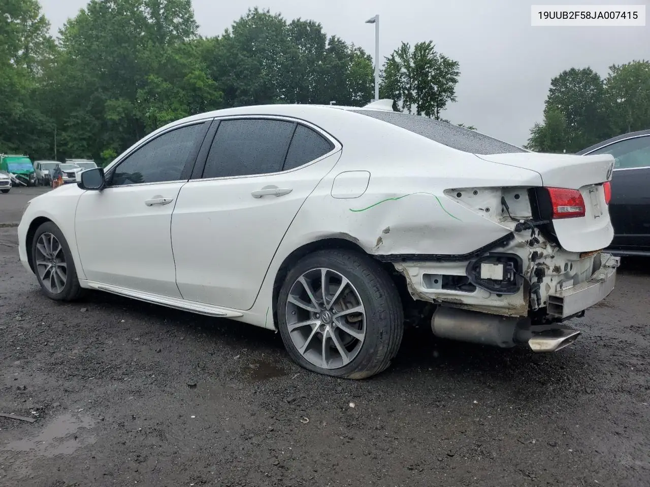 2018 Acura Tlx Tech VIN: 19UUB2F58JA007415 Lot: 60896365