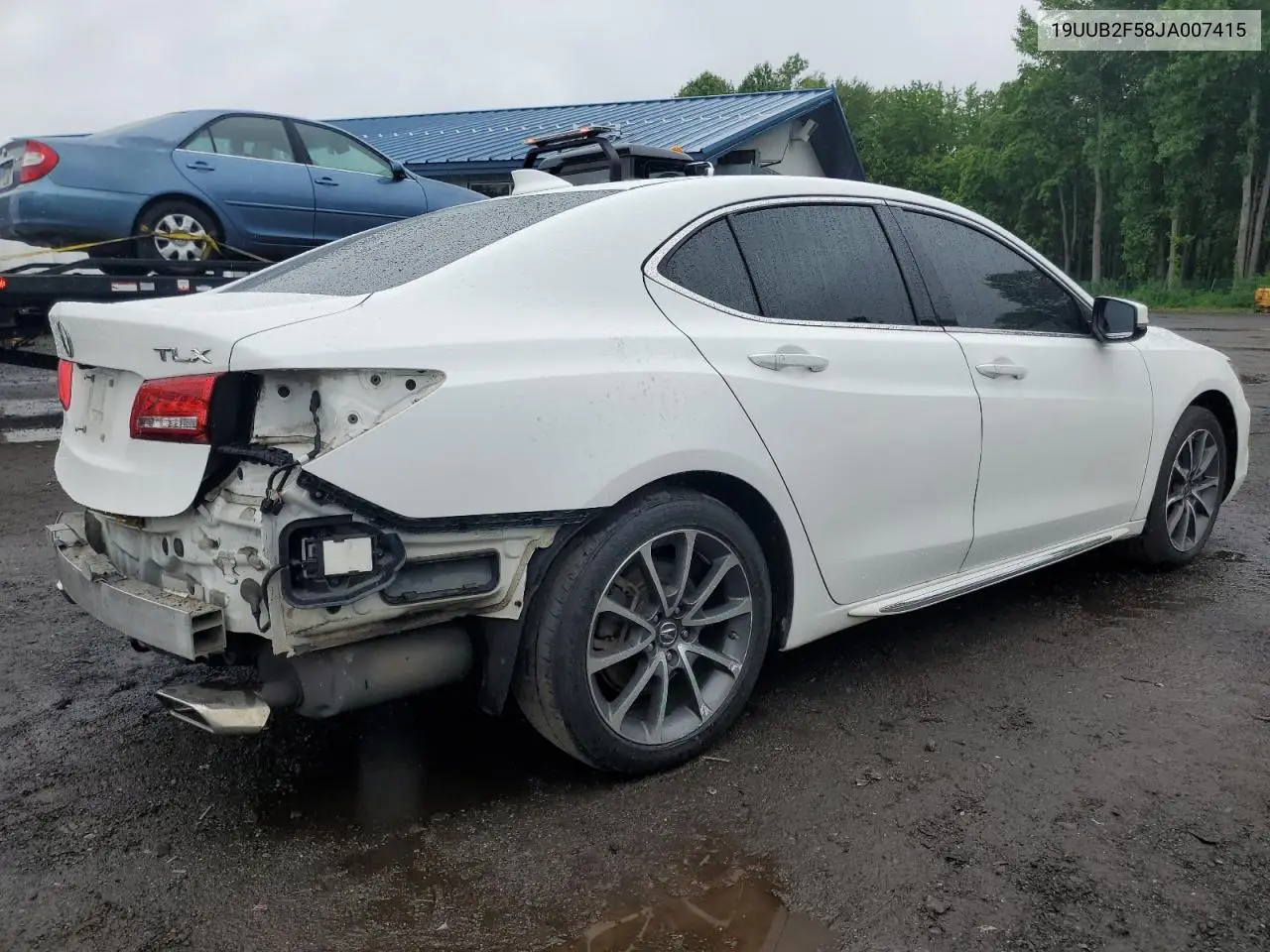 2018 Acura Tlx Tech VIN: 19UUB2F58JA007415 Lot: 60896365