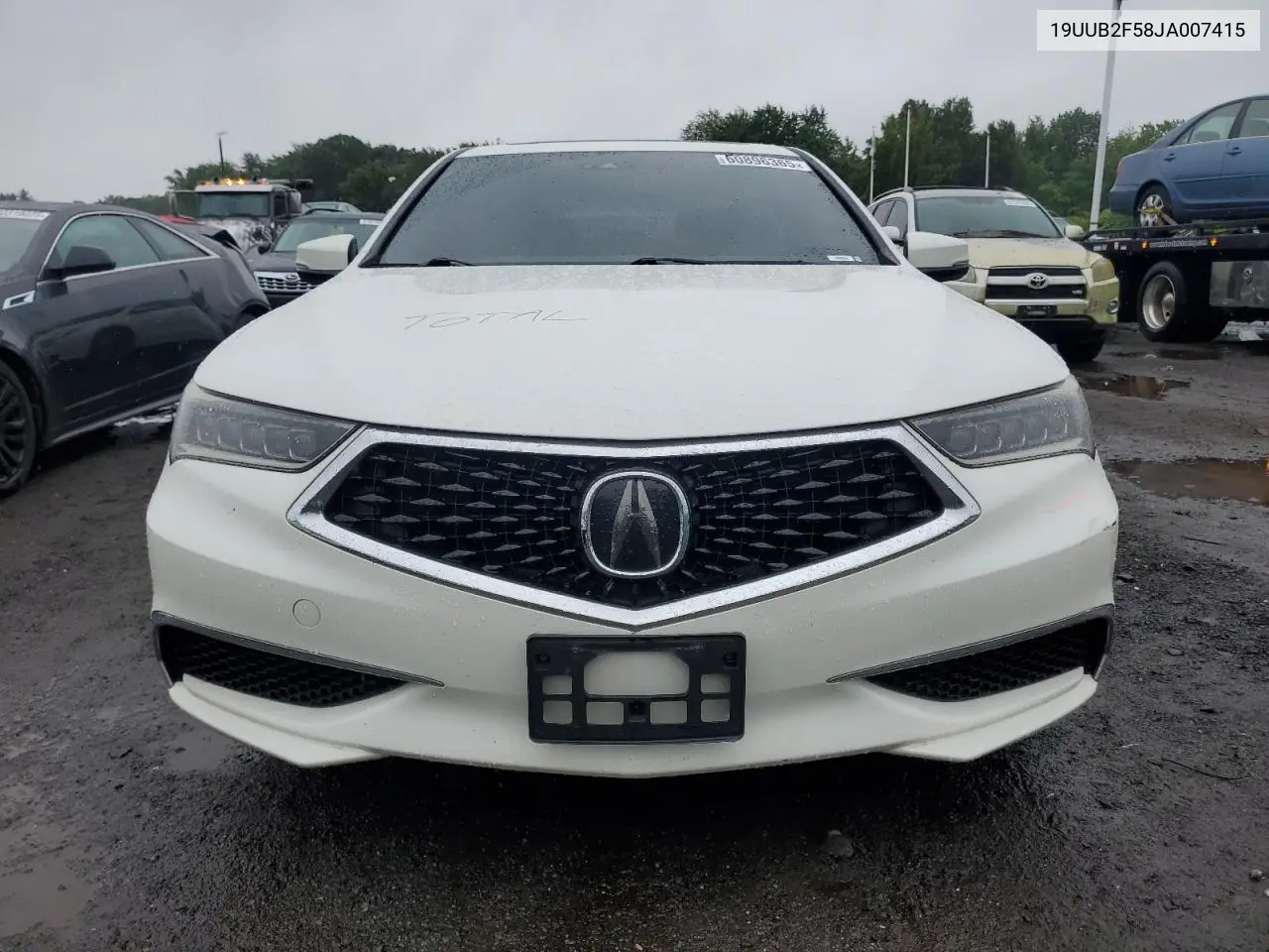 2018 Acura Tlx Tech VIN: 19UUB2F58JA007415 Lot: 60896365