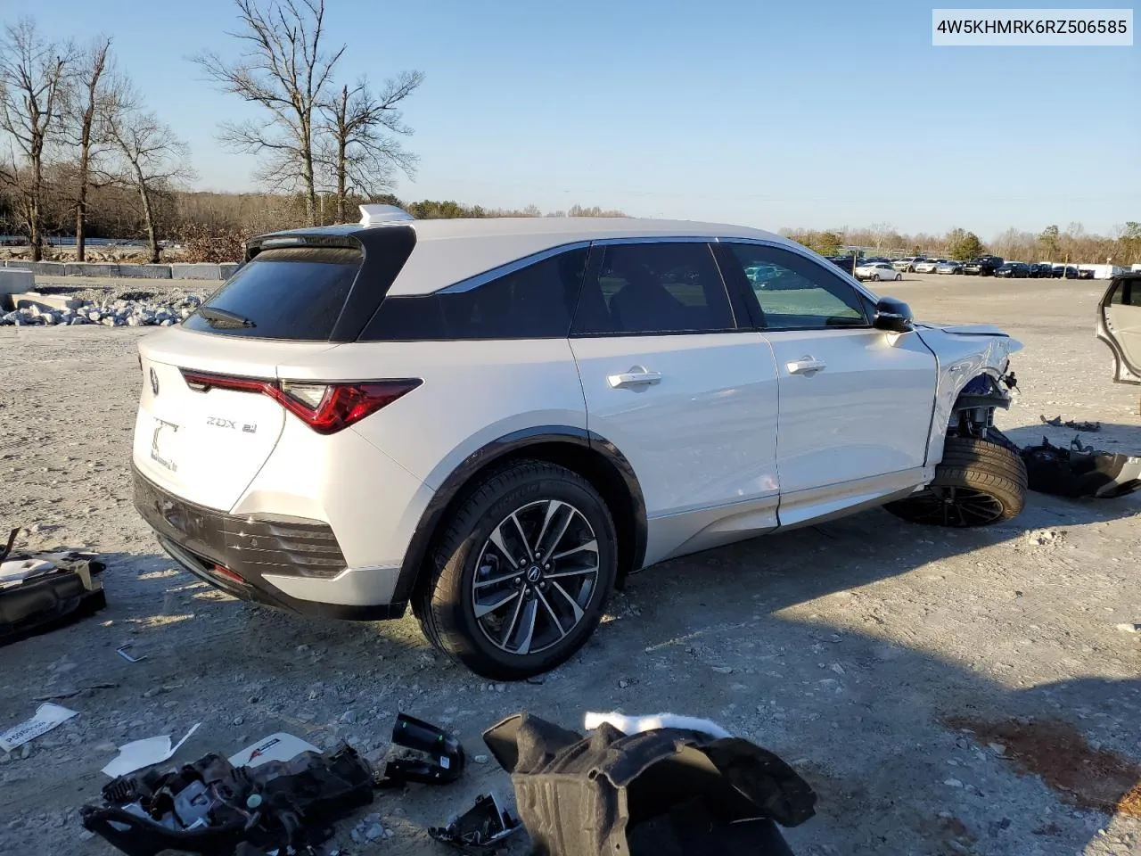 2024 Acura Zdx A-Spec VIN: 4W5KHMRK6RZ506585 Lot: 42497745