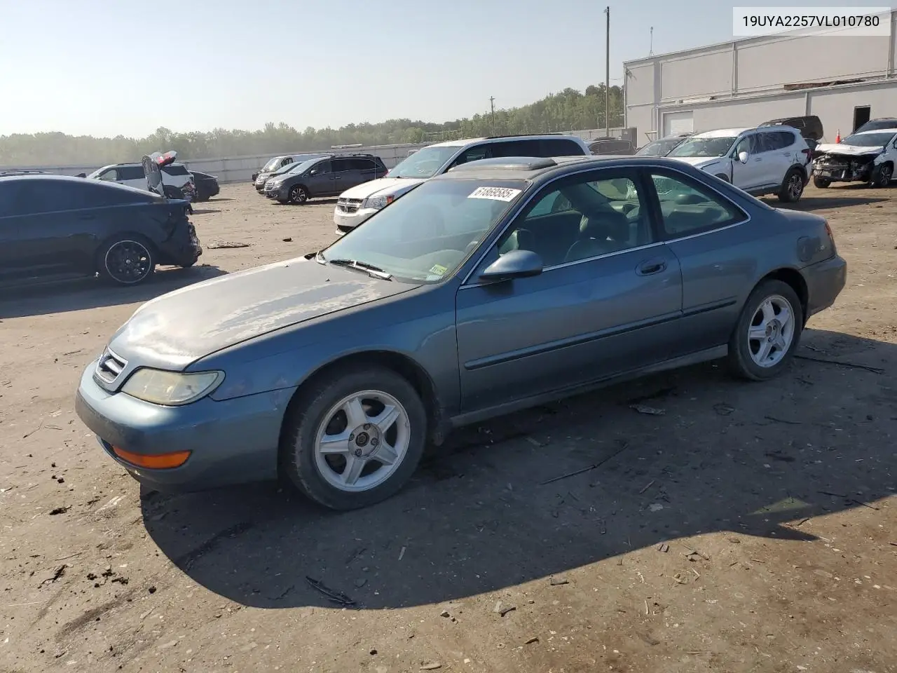 1997 Acura 3.0Cl VIN: 19UYA2257VL010780 Lot: 61869585