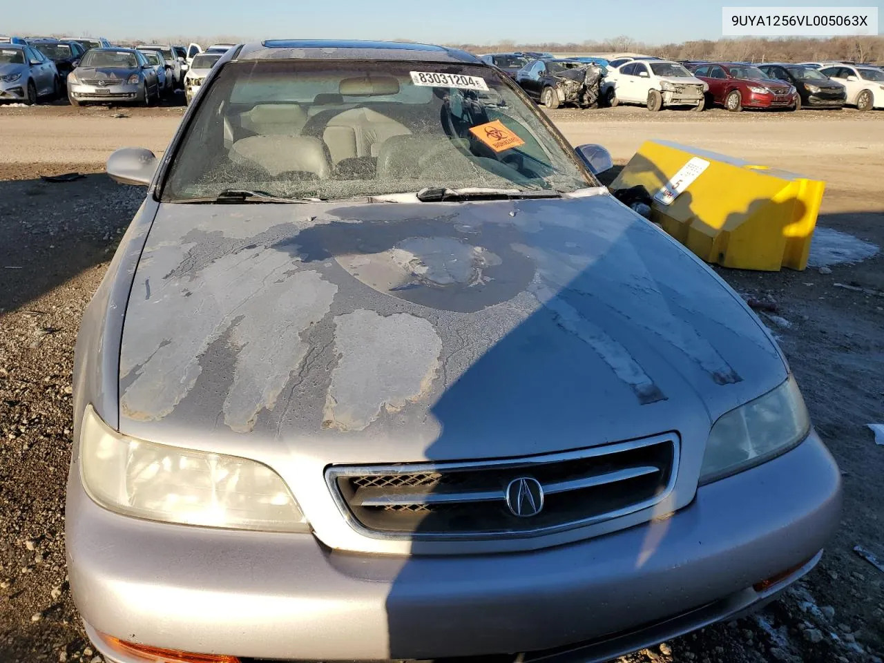 1997 Acura 2.2Cl VIN: 9UYA1256VL005063X Lot: 83031204