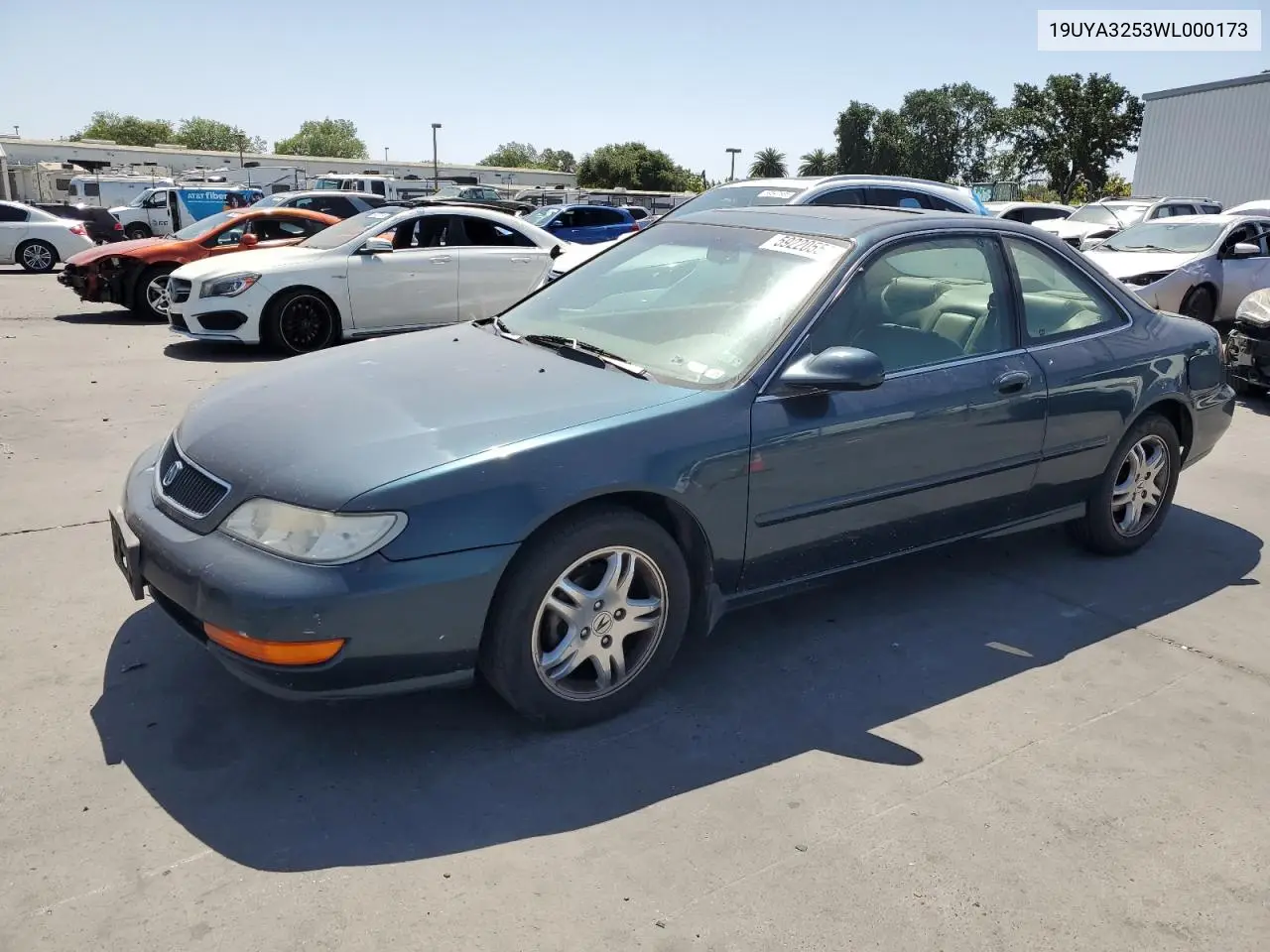 1998 Acura 2.3Cl VIN: 19UYA3253WL000173 Lot: 59220555