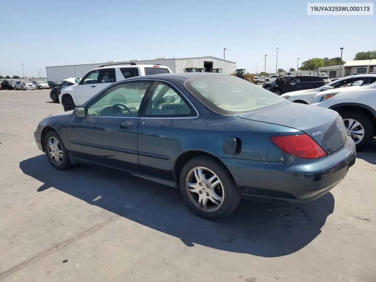 1998 Acura 2.3Cl VIN: 19UYA3253WL000173 Lot: 59220555