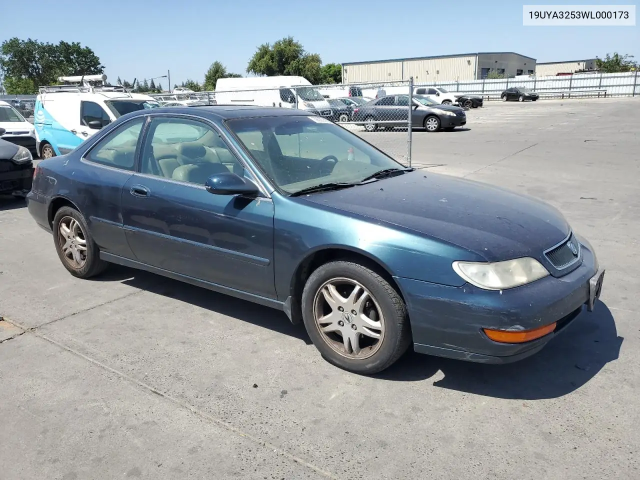 1998 Acura 2.3Cl VIN: 19UYA3253WL000173 Lot: 59220555