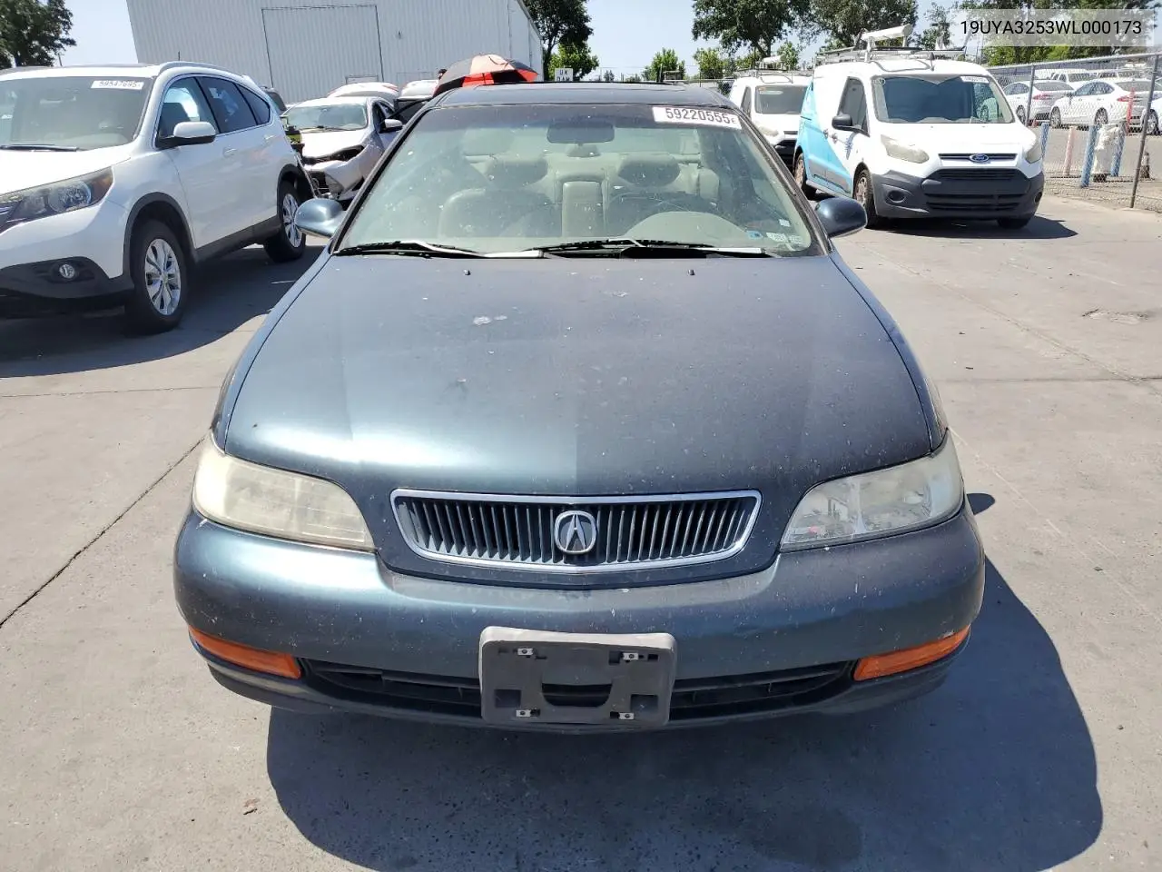 1998 Acura 2.3Cl VIN: 19UYA3253WL000173 Lot: 59220555