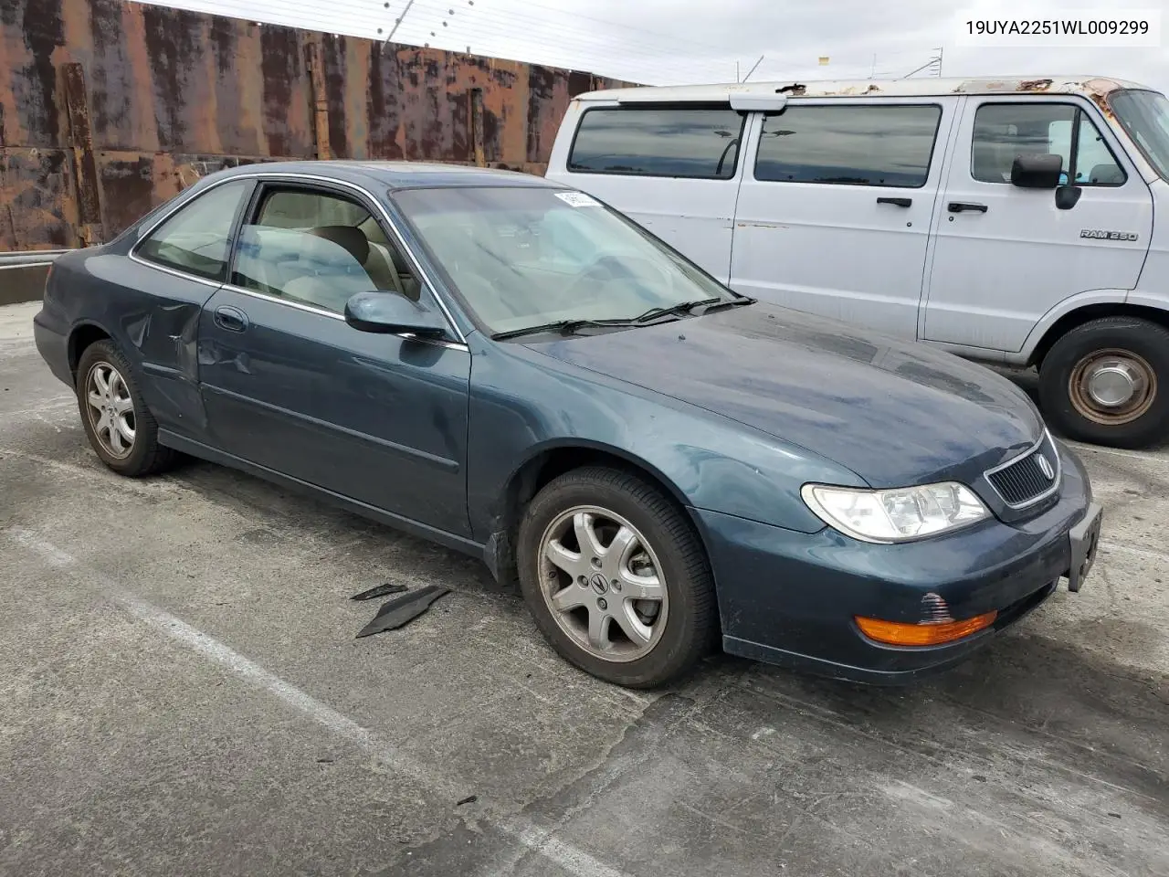 1998 Acura 3.0Cl VIN: 19UYA2251WL009299 Lot: 64660225
