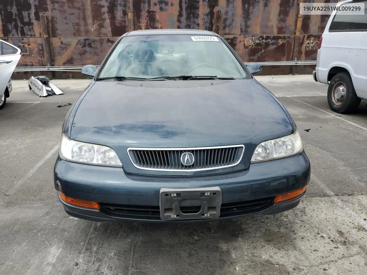 1998 Acura 3.0Cl VIN: 19UYA2251WL009299 Lot: 64660225