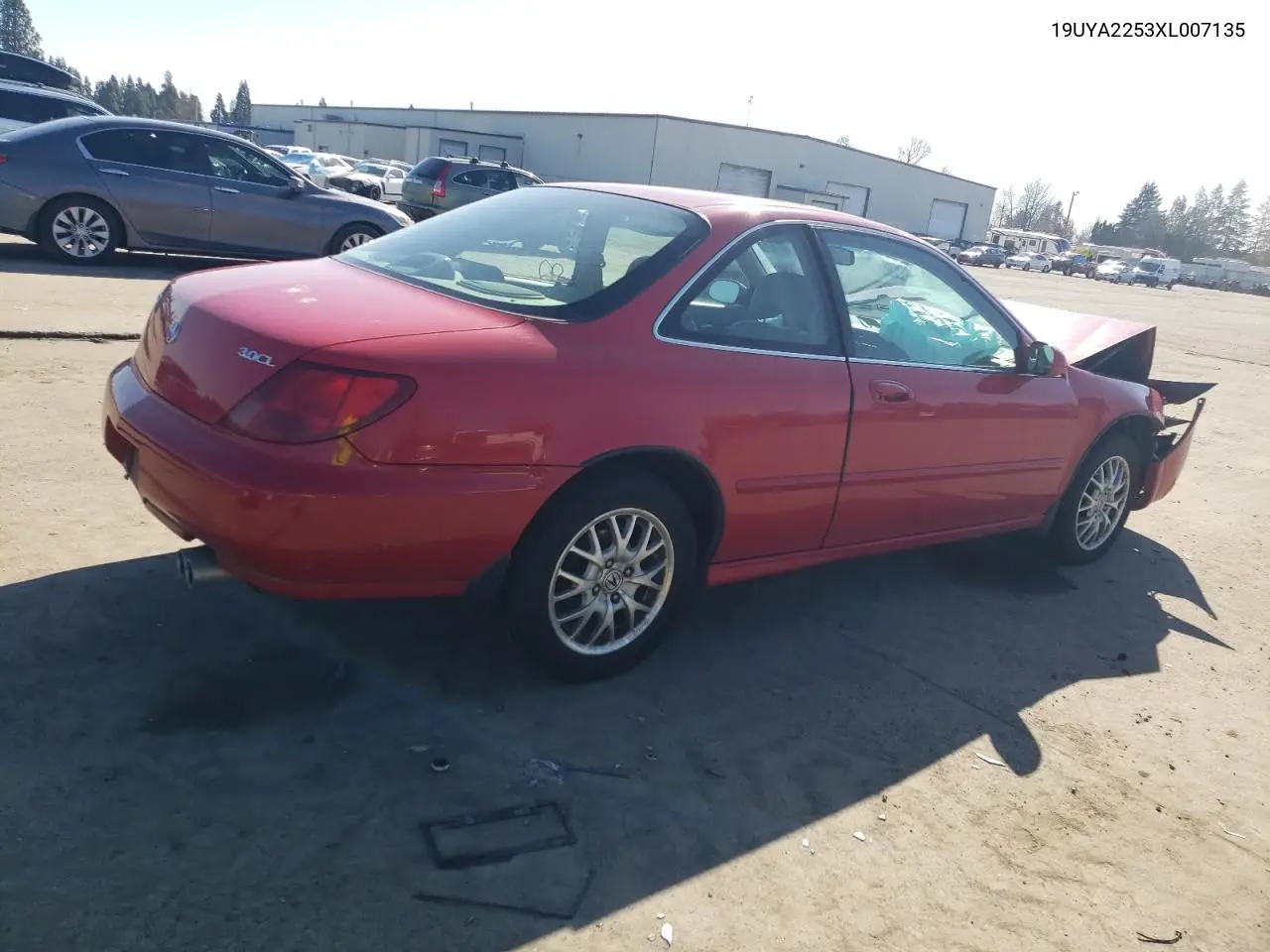 1999 Acura 3.0Cl VIN: 19UYA2253XL007135 Lot: 47088725