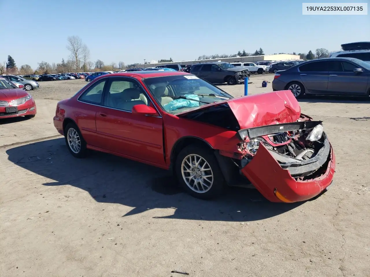 1999 Acura 3.0Cl VIN: 19UYA2253XL007135 Lot: 47088725
