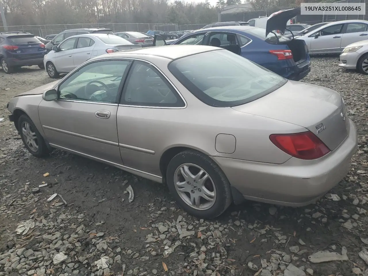 1999 Acura 2.3Cl VIN: 19UYA3251XL008645 Lot: 48967085