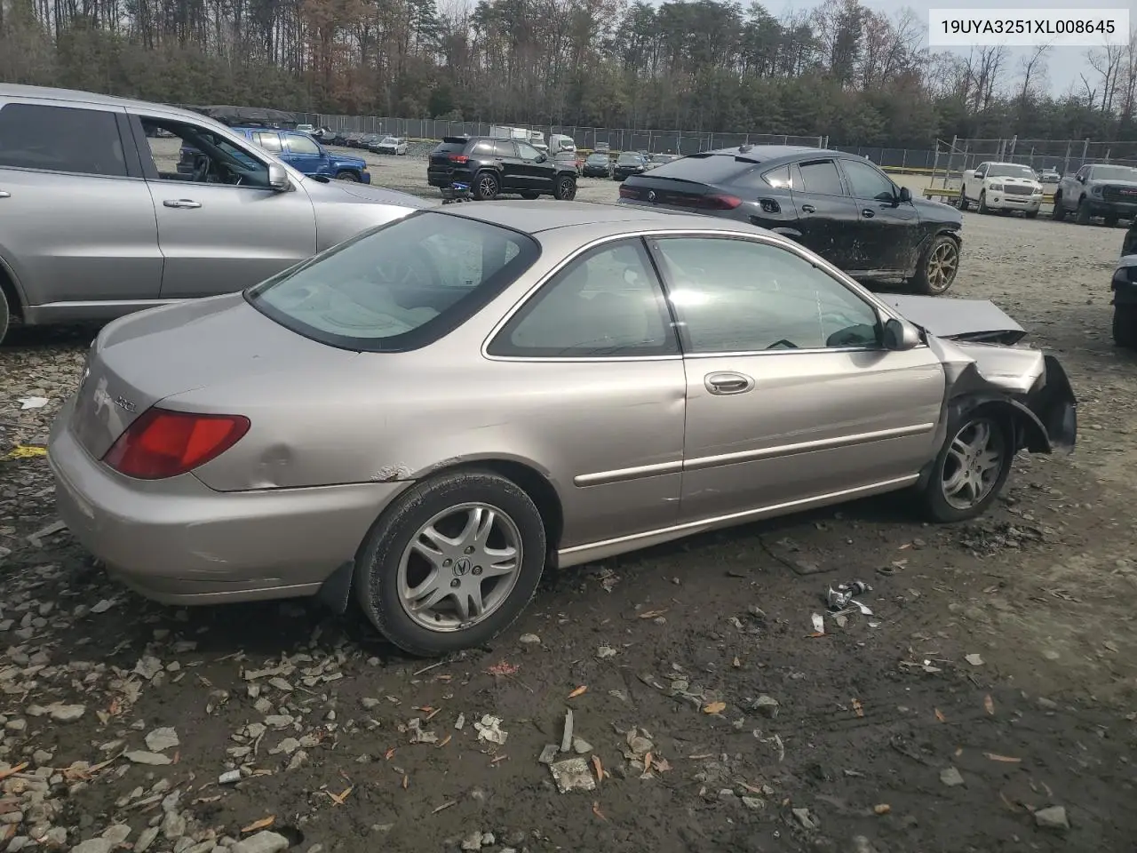 1999 Acura 2.3Cl VIN: 19UYA3251XL008645 Lot: 48967085