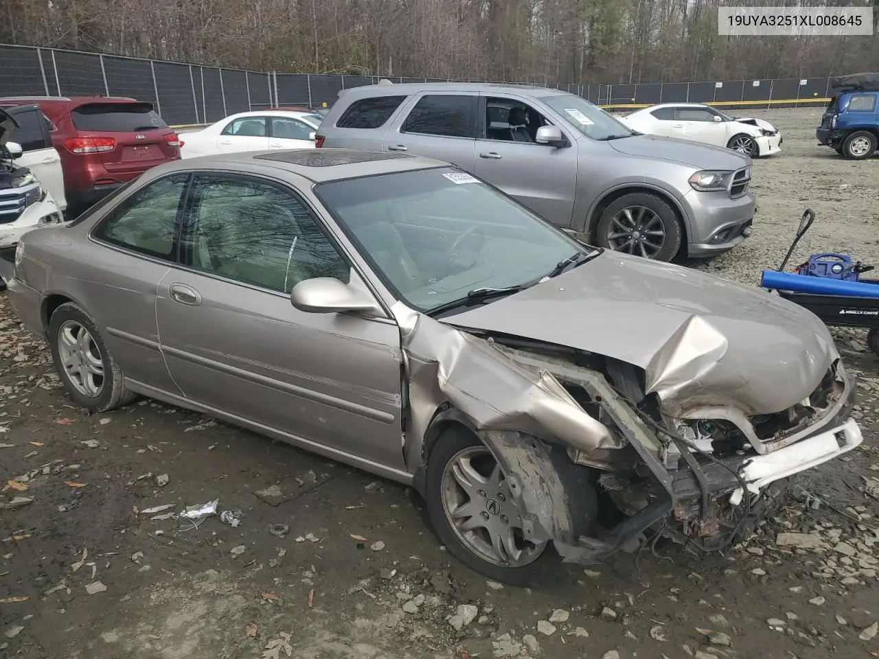 1999 Acura 2.3Cl VIN: 19UYA3251XL008645 Lot: 48967085