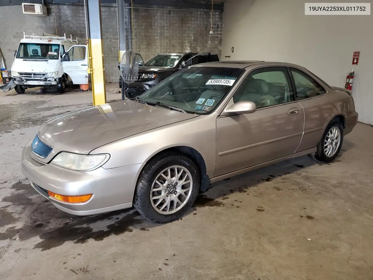 1999 Acura 3.0Cl VIN: 19UYA2253XL011752 Lot: 53985735