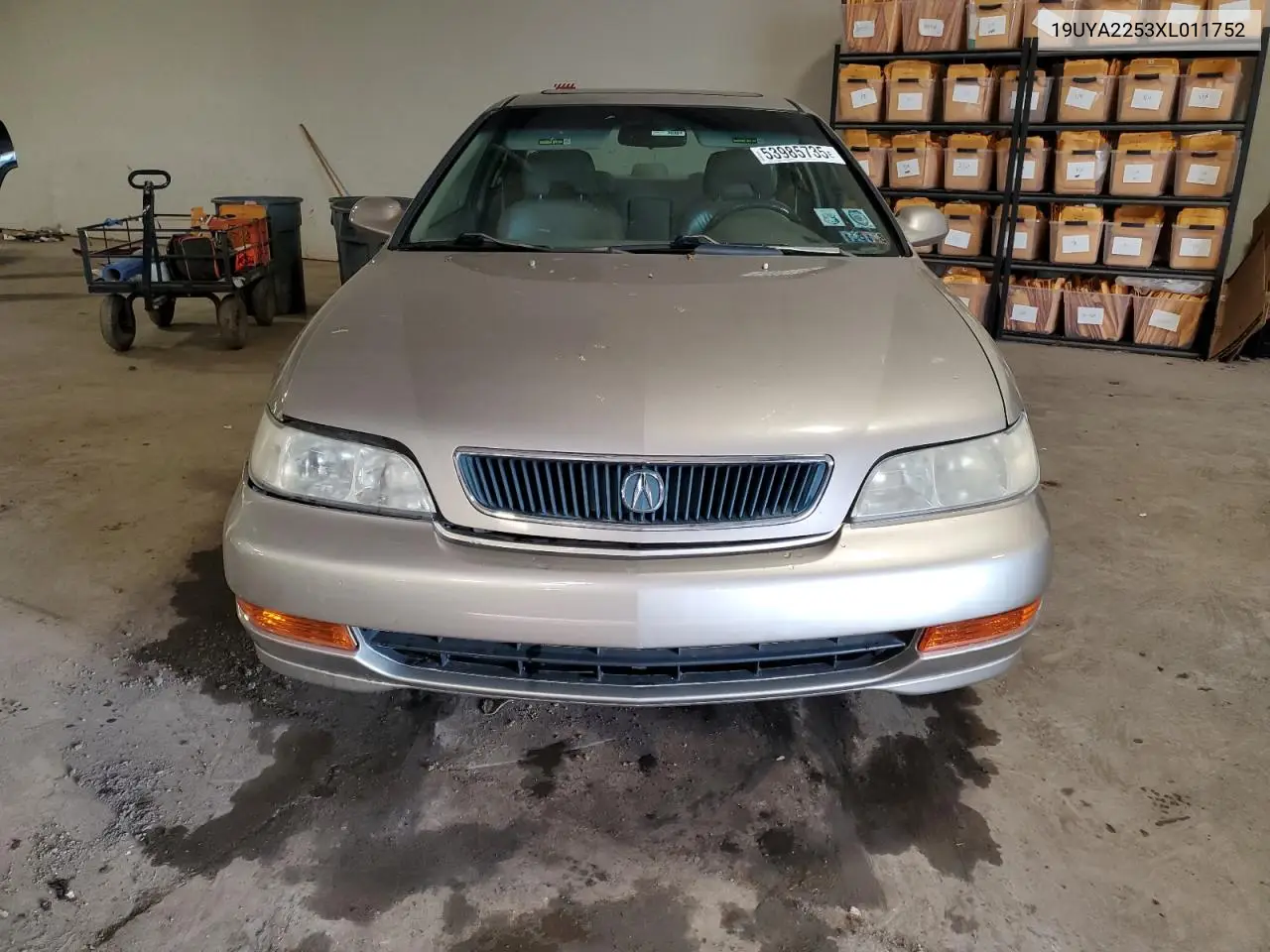 1999 Acura 3.0Cl VIN: 19UYA2253XL011752 Lot: 53985735