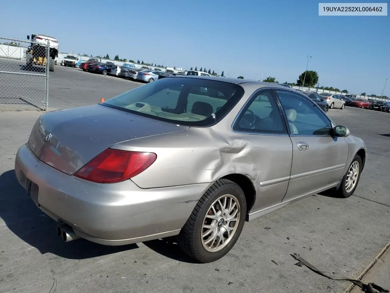 1999 Acura 3.0Cl VIN: 19UYA2252XL006462 Lot: 59314505