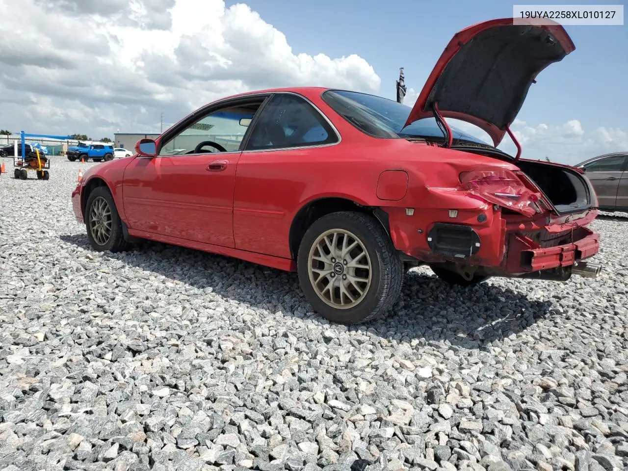 1999 Acura 3.0Cl VIN: 19UYA2258XL010127 Lot: 60851065