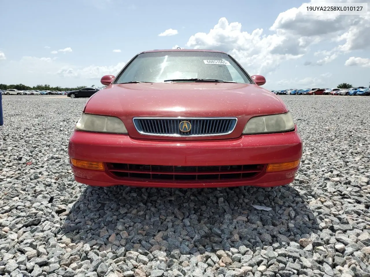 1999 Acura 3.0Cl VIN: 19UYA2258XL010127 Lot: 60851065