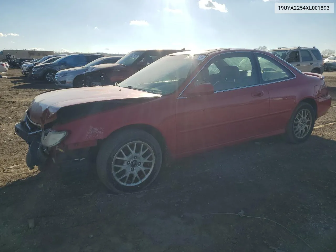 1999 Acura 3.0Cl VIN: 19UYA2254XL001893 Lot: 78848323