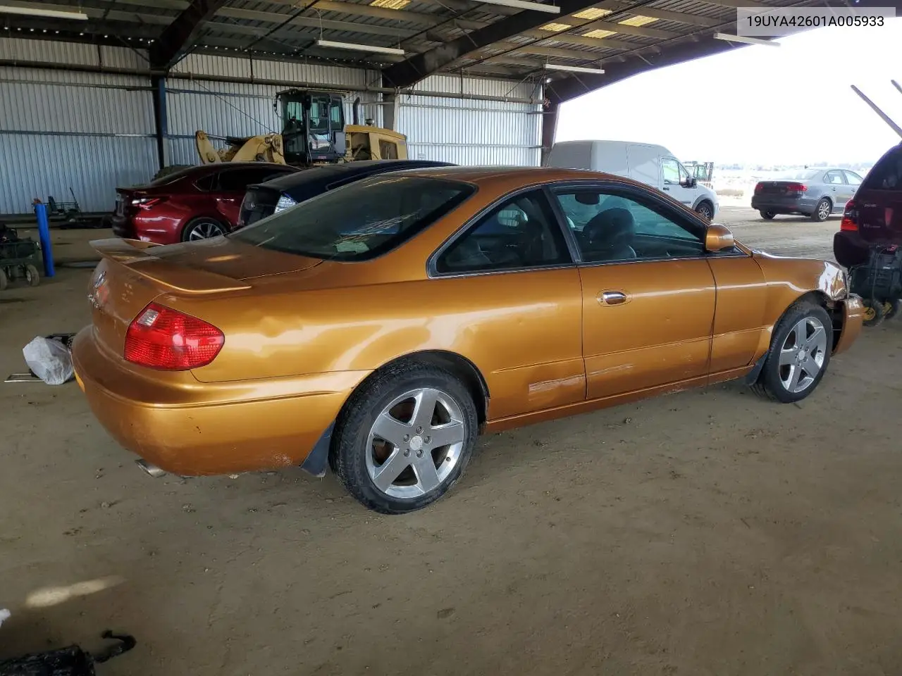 2001 Acura 3.2Cl Type-S VIN: 19UYA42601A005933 Lot: 45792435