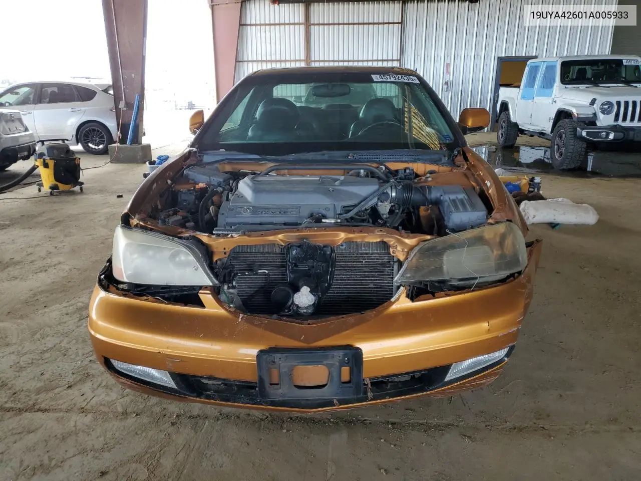 2001 Acura 3.2Cl Type-S VIN: 19UYA42601A005933 Lot: 45792435