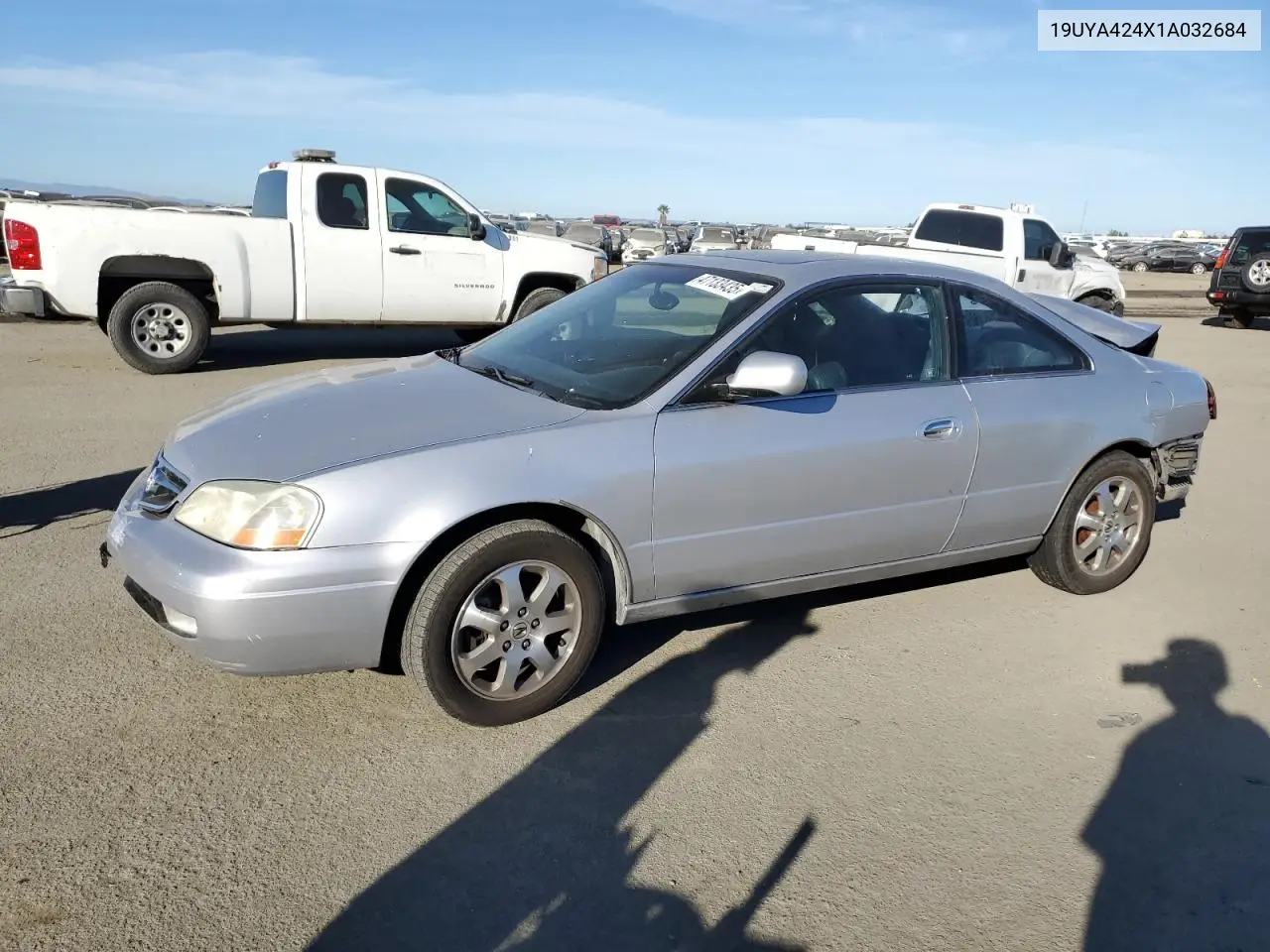 2001 Acura 3.2Cl VIN: 19UYA424X1A032684 Lot: 47133435