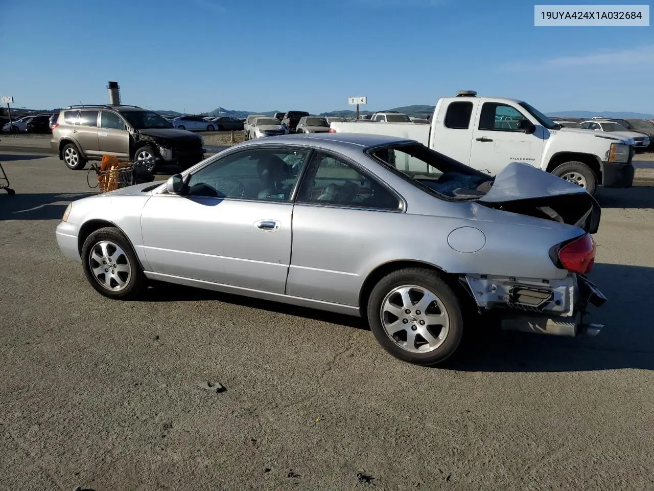 2001 Acura 3.2Cl VIN: 19UYA424X1A032684 Lot: 47133435