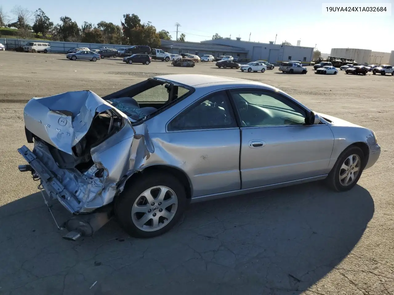 2001 Acura 3.2Cl VIN: 19UYA424X1A032684 Lot: 47133435