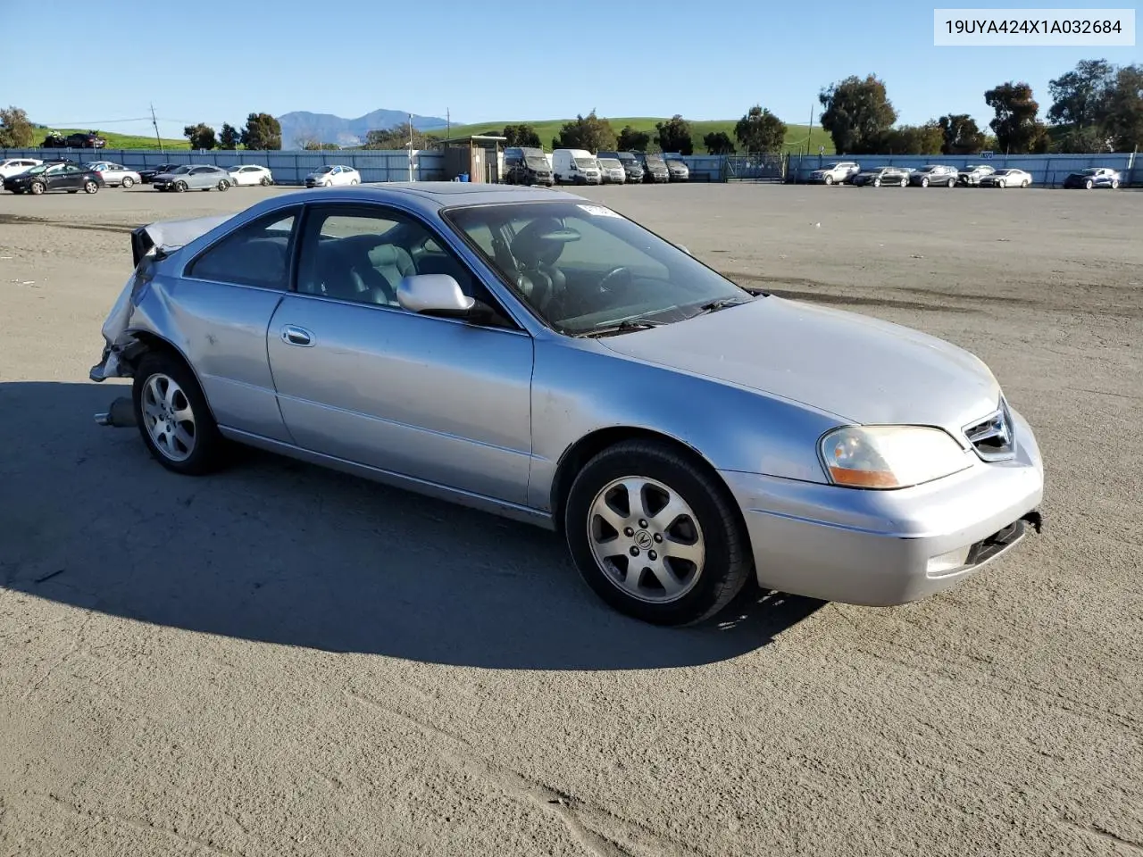 2001 Acura 3.2Cl VIN: 19UYA424X1A032684 Lot: 47133435