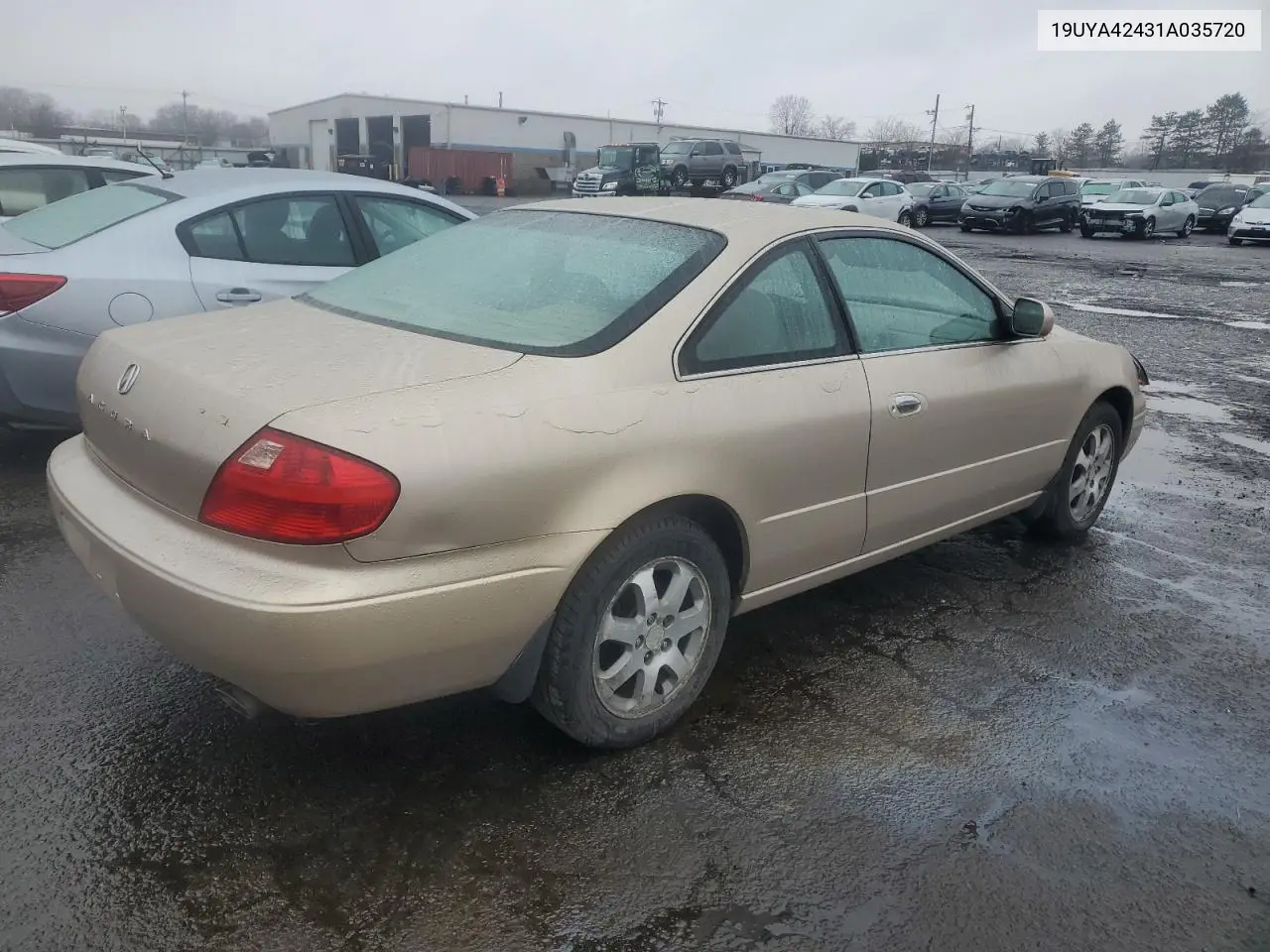 2001 Acura 3.2Cl VIN: 19UYA42431A035720 Lot: 51248075
