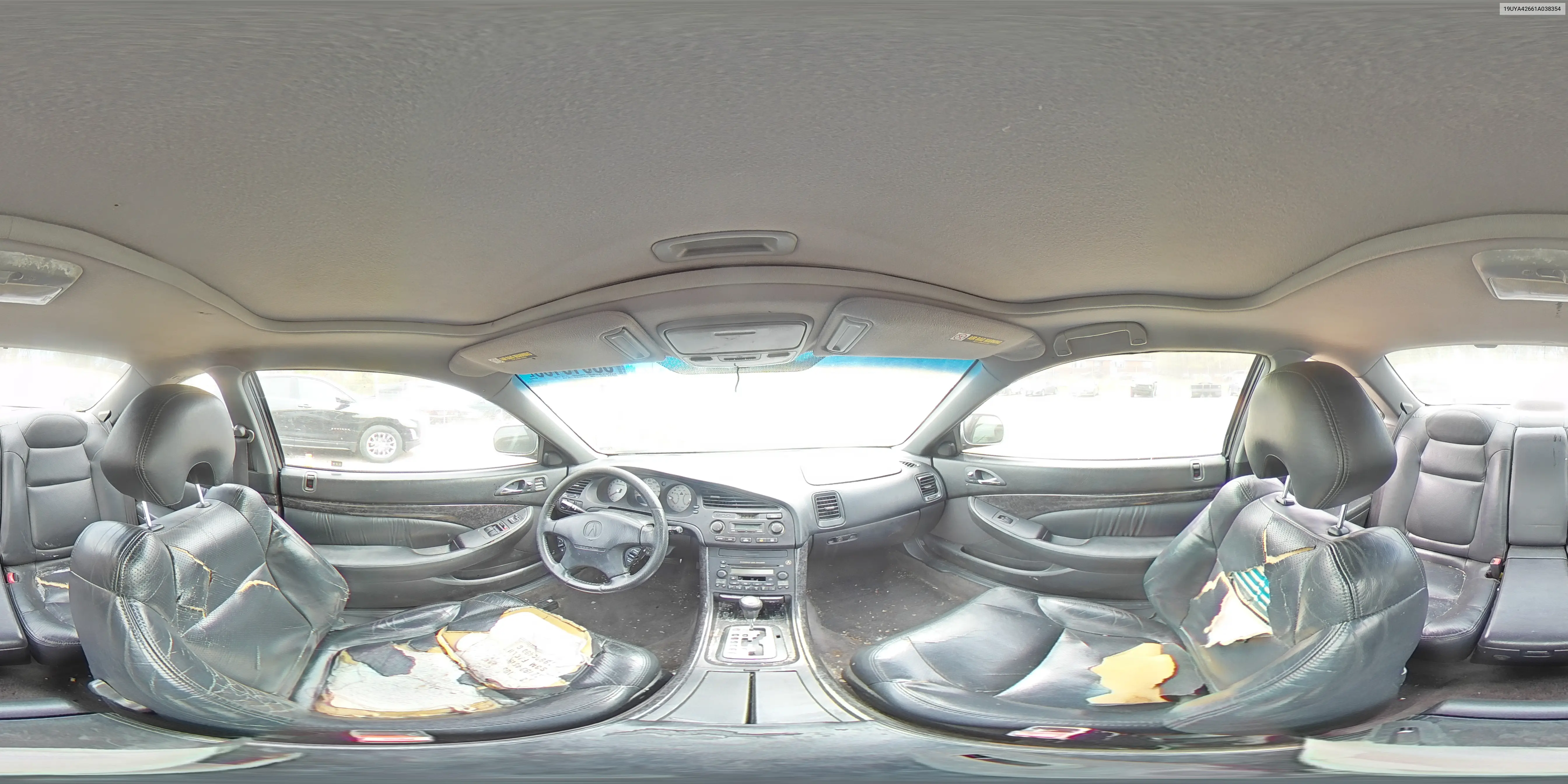 2001 Acura 3.2Cl Type-S VIN: 19UYA42661A038354 Lot: 53610185