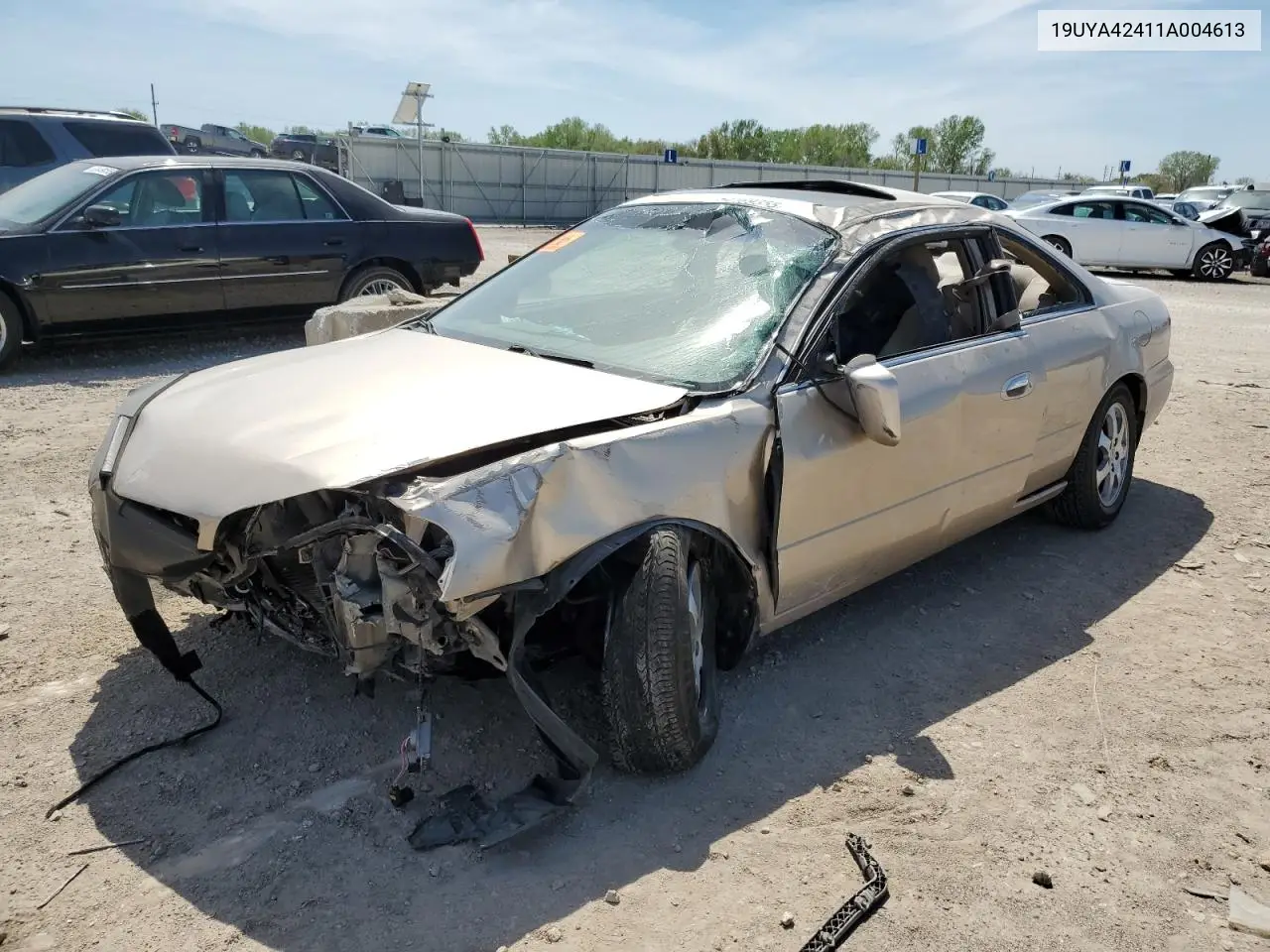 2001 Acura 3.2Cl VIN: 19UYA42411A004613 Lot: 54169355