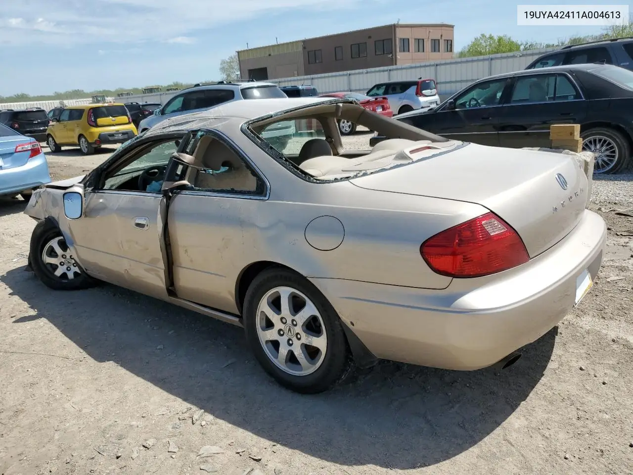 2001 Acura 3.2Cl VIN: 19UYA42411A004613 Lot: 54169355