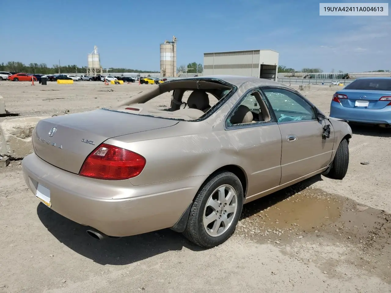 2001 Acura 3.2Cl VIN: 19UYA42411A004613 Lot: 54169355