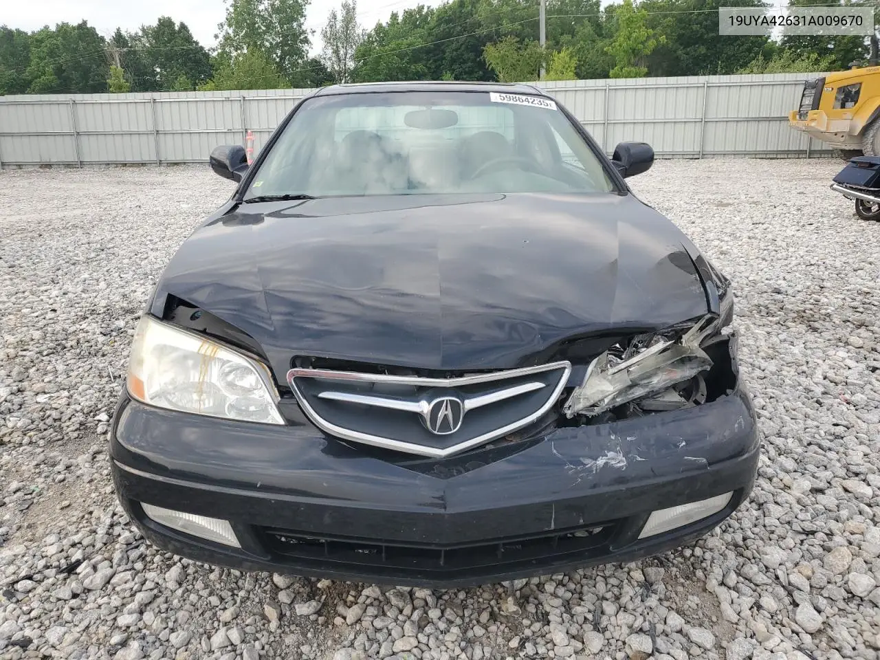 2001 Acura 3.2Cl Type-S VIN: 19UYA42631A009670 Lot: 59864235