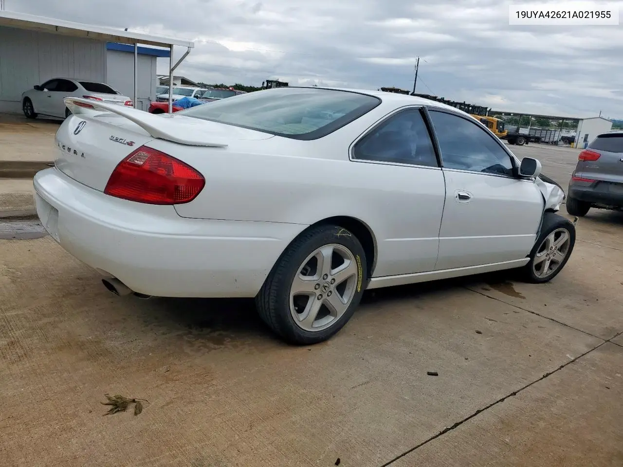 2001 Acura 3.2Cl Type-S VIN: 19UYA42621A021955 Lot: 60340735