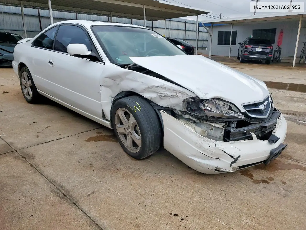 2001 Acura 3.2Cl Type-S VIN: 19UYA42621A021955 Lot: 60340735