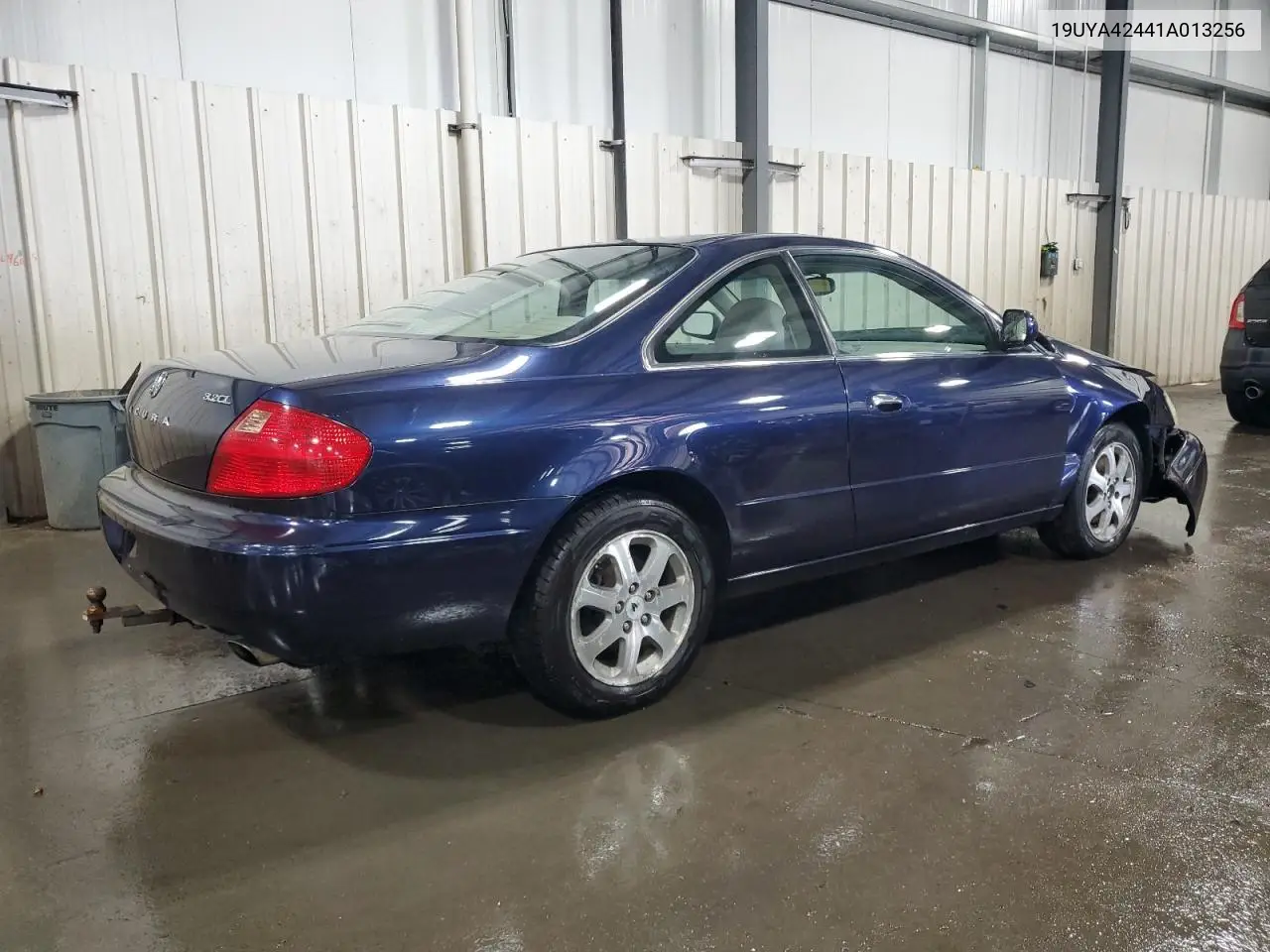 2001 Acura 3.2Cl VIN: 19UYA42441A013256 Lot: 61225475