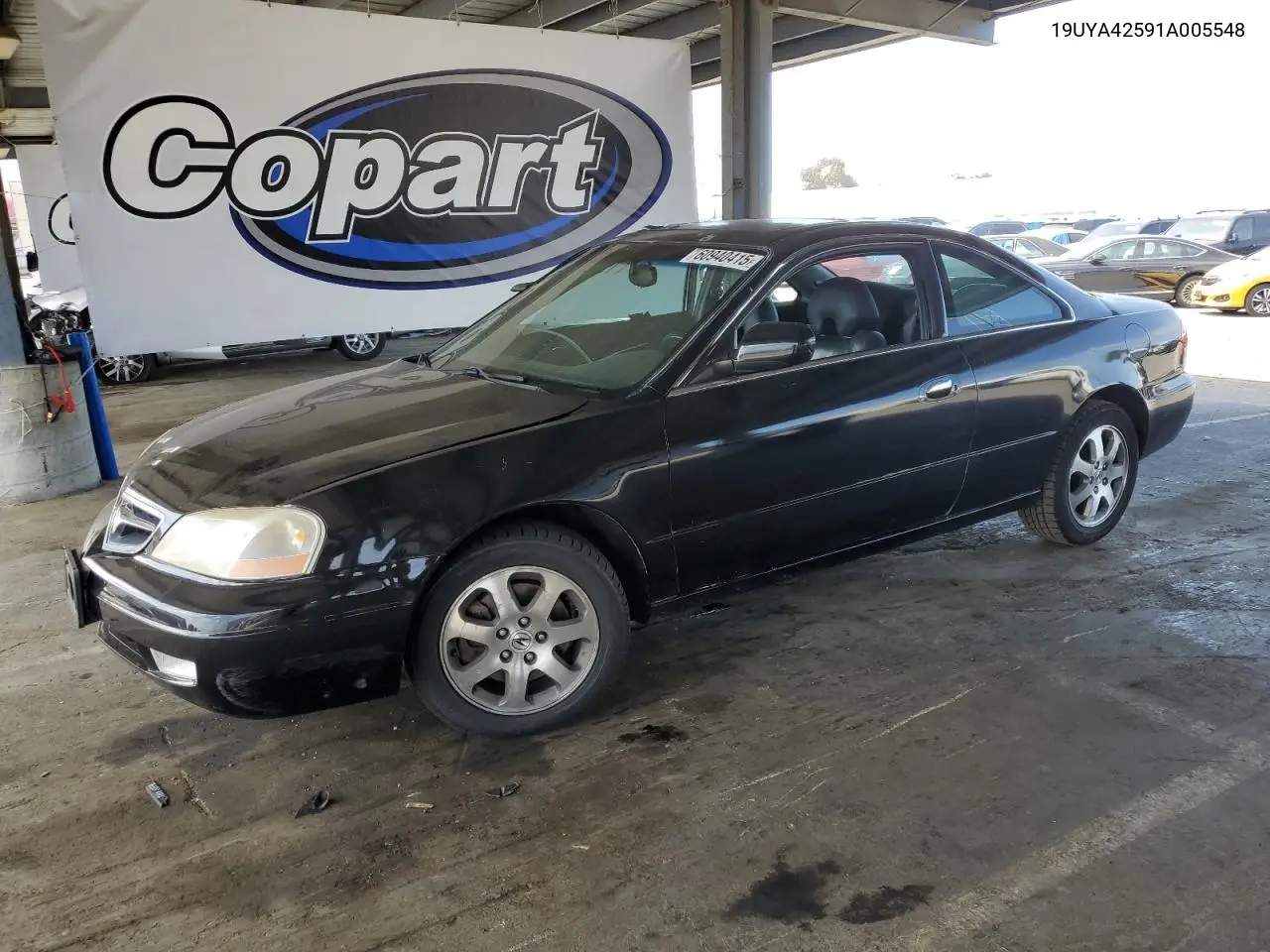 2001 Acura 3.2Cl VIN: 19UYA42591A005548 Lot: 62513945