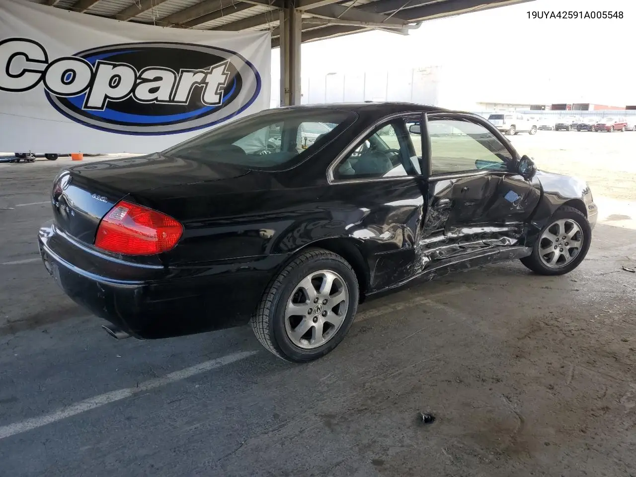 2001 Acura 3.2Cl VIN: 19UYA42591A005548 Lot: 62513945
