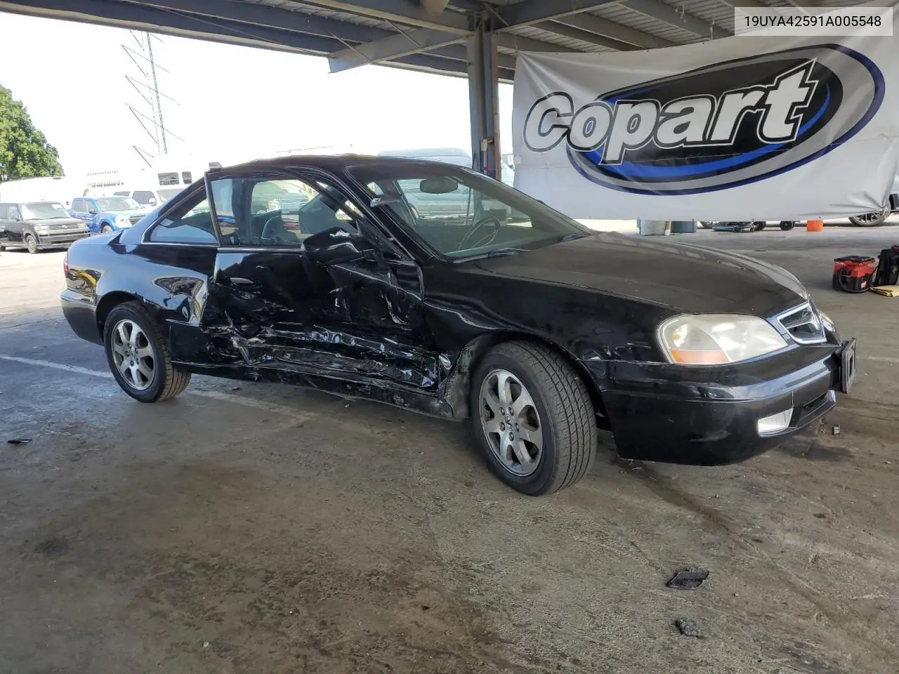 2001 Acura 3.2Cl VIN: 19UYA42591A005548 Lot: 62513945