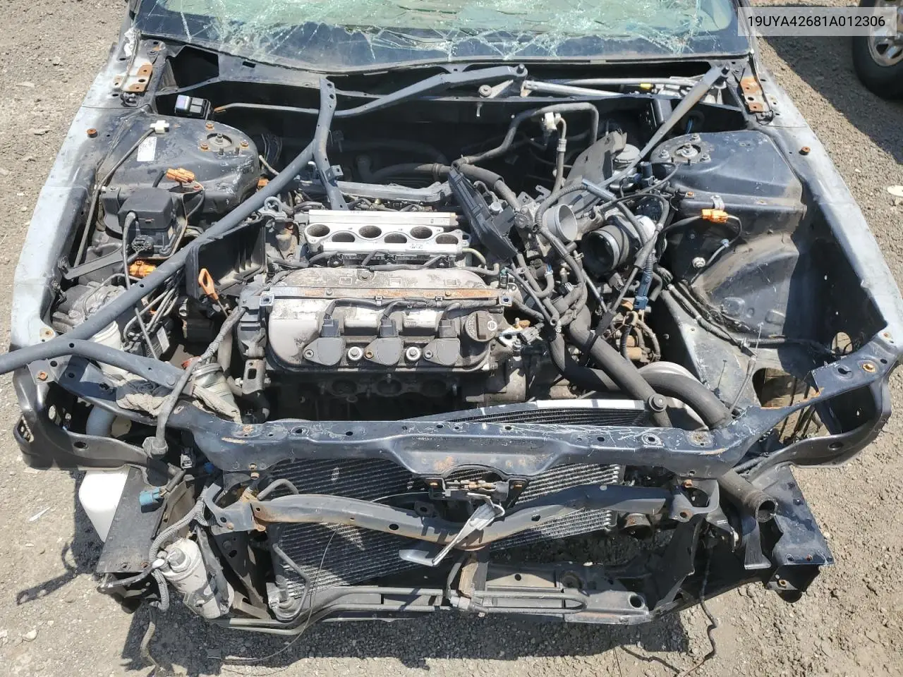 2001 Acura 3.2Cl Type-S VIN: 19UYA42681A012306 Lot: 62643985
