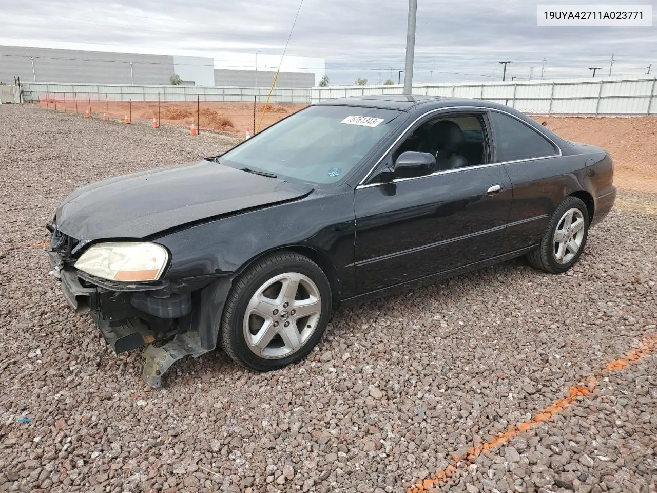 2001 Acura 3.2Cl Type-S VIN: 19UYA42711A023771 Lot: 76761343