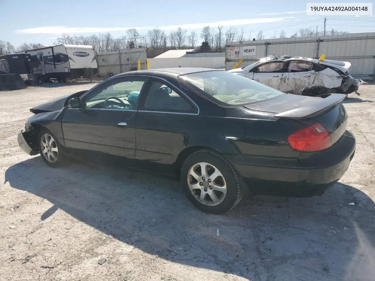 2002 Acura 3.2Cl VIN: 19UYA42492A004148 Lot: 49764005