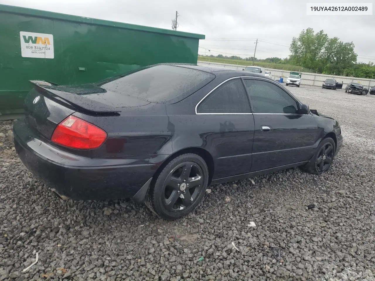 2002 Acura 3.2Cl Type-S VIN: 19UYA42612A002489 Lot: 54216405