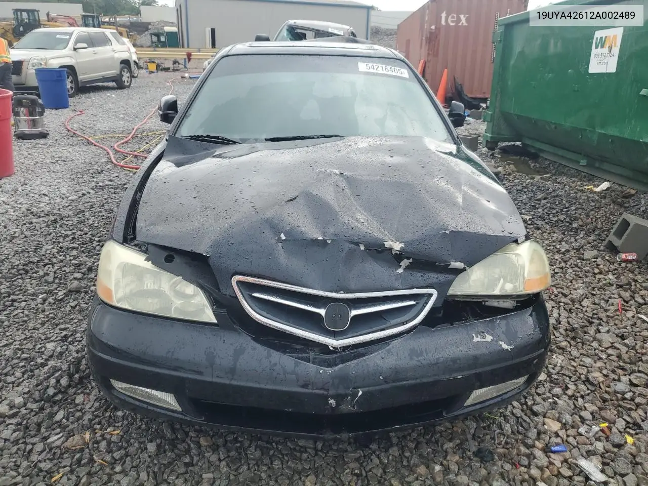 2002 Acura 3.2Cl Type-S VIN: 19UYA42612A002489 Lot: 54216405