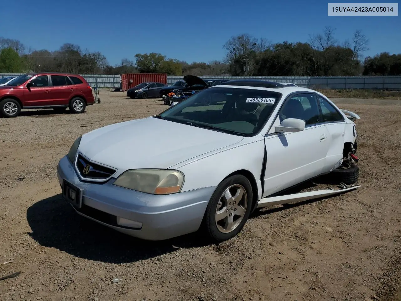 2003 Acura 3.2Cl VIN: 19UYA42423A005014 Lot: 48529165