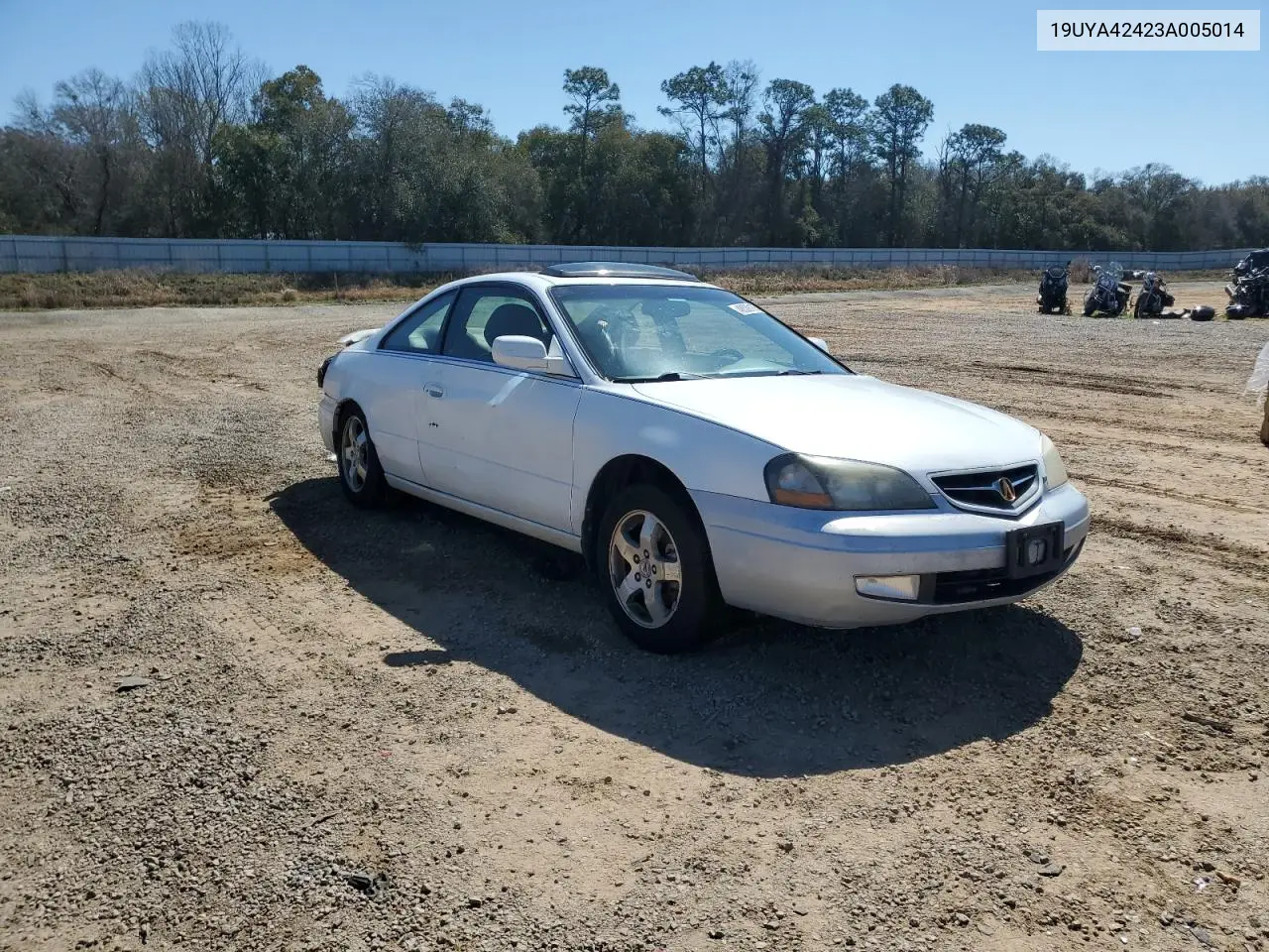 2003 Acura 3.2Cl VIN: 19UYA42423A005014 Lot: 48529165