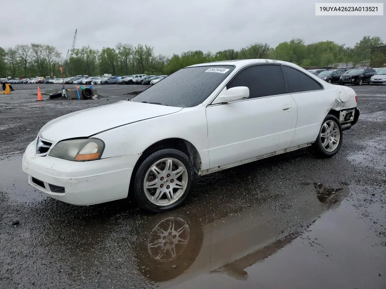 2003 Acura 3.2Cl Type-S VIN: 19UYA42623A013521 Lot: 55625445